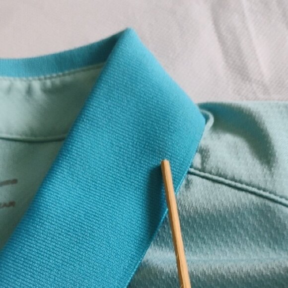 Under Armour Blue Athletic Performance Polo Shirt Golf Size XXL Moisture-Wicking - Picture 7 of 7